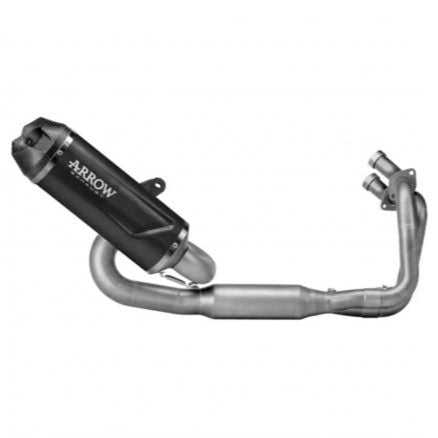 SISTEMA COMPLETO DE CARRERAS ARROW INDY RACE EVO ALUMINIO OSCURO KAWASAKI Z 650 2024 