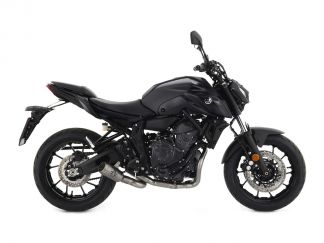 ESCAPE COMPLETO 2x1 MIVV DELTA RACE ACERO CARBONO YAMAHA MT-07 2014-2020 