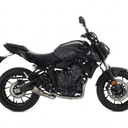 ESCAPE COMPLETO ARROW RACING ACERO INOXIDABLE TITANIO YAMAHA MT-07 2021-2024 