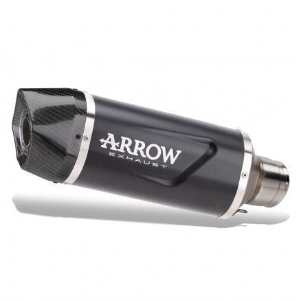 SILENCIADOR ARROW INDY RACE EVO ALUMINIO OSCURO-CARBONO BMW F 900 GS / ADVENTURE 2024 