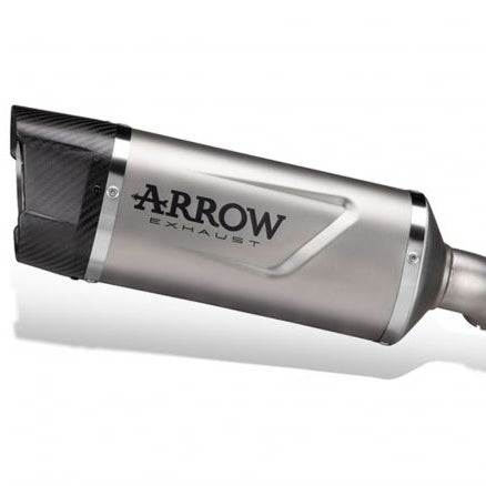 SILENCIADOR ARROW INDY RACE EVO TITANIO CARBONO KAWASAKI Z 500 2024 