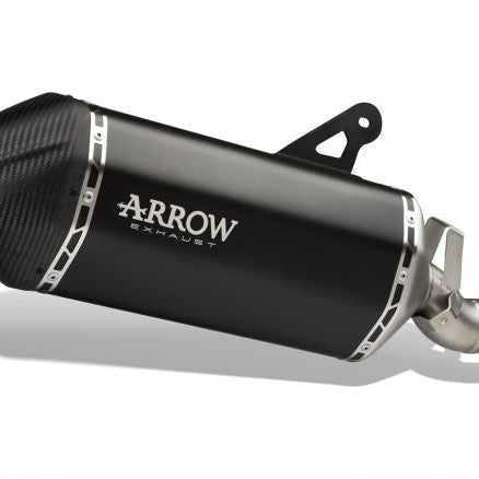 SILENCIADOR ARROW TITANIO CARBONO OSCURO SONORA BMW F 750 GS 2021-2023 
