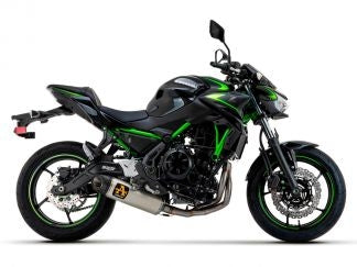 SISTEMA COMPLETO ARROW DARK ALUMINIO INDY RACE KAWASAKI Z 650 / NINJA 650 2021-2023 