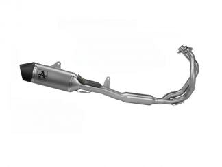 SISTEMA COMPLETO ARROW DARK ALUMINIO INDY RACE KAWASAKI Z 650 / NINJA 650 2021-2023 