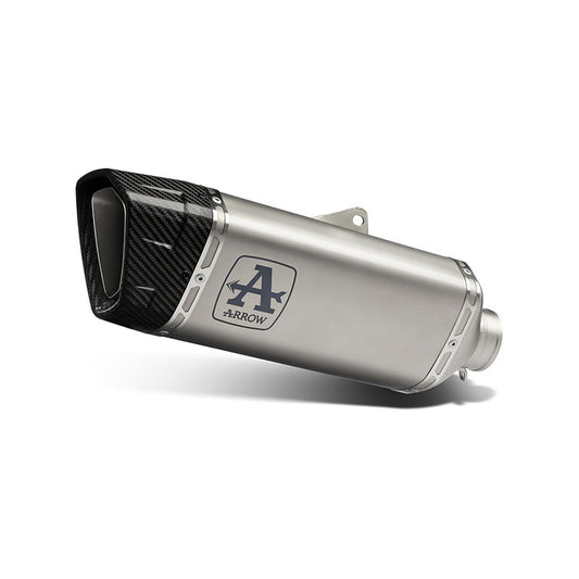 Silenciador de titanio Arrow Pista slip-on homologado para Honda CB750 Hornet 2023&gt;