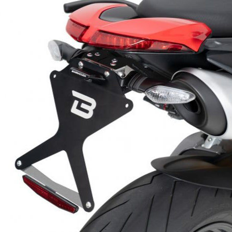 KIT DE MATRÍCULA BARRACUDA PARA INTERMITENTES ORIGINALES DUCATI HYPERMOTARD 950 20-21 