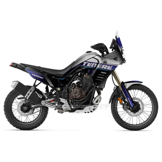 Juego de pegatinas para YAMAHA TENERE 700/T7 (HF-BL)