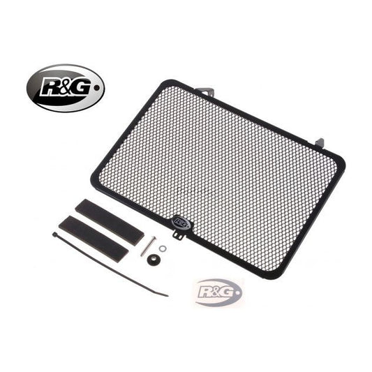 Rejilla de radiador de agua negra R&amp;G para Aprilia Tuono V4 1100 (2021)