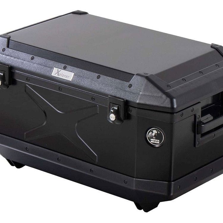 Maleta superior TC60 Xplorer negra Hepco&amp;Becker
