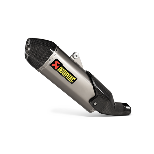 Silenciador Akrapovic slip-on de titanio para Ducati DesertX 2022-2024