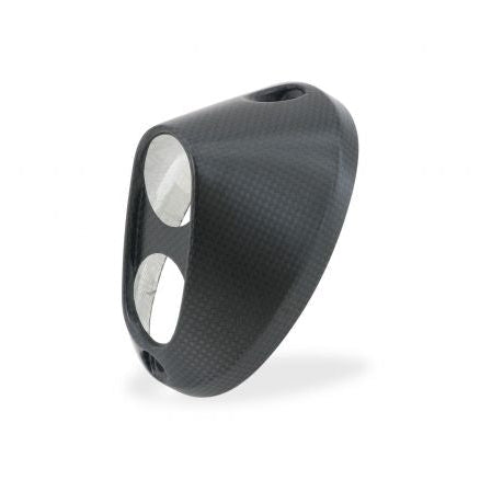 TAPA DE SILENCIADOR DE CARBONO OPACO CNC RACING PARA DUCATI DESERT 