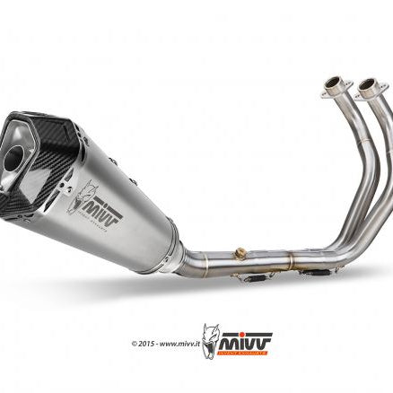 ESCAPE COMPLETO 2x1 MIVV DELTA RACE ACERO CARBONO YAMAHA MT-07 2014-2020 