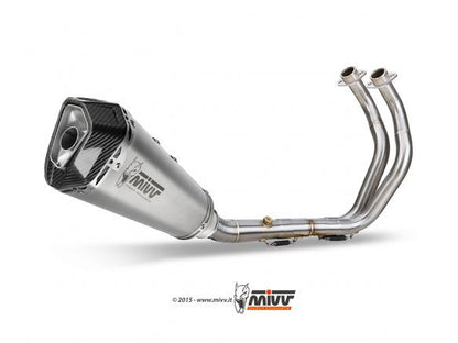 ESCAPE COMPLETO 2x1 MIVV DELTA RACE ACERO CARBONO YAMAHA MT-07 2014-2020 