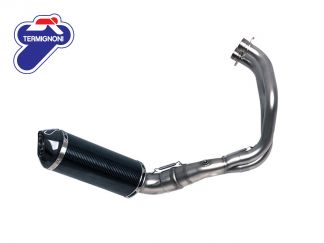 ESCAPE COMPLETO 2x1 MIVV DELTA RACE ACERO CARBONO YAMAHA MT-07 2014-2020 