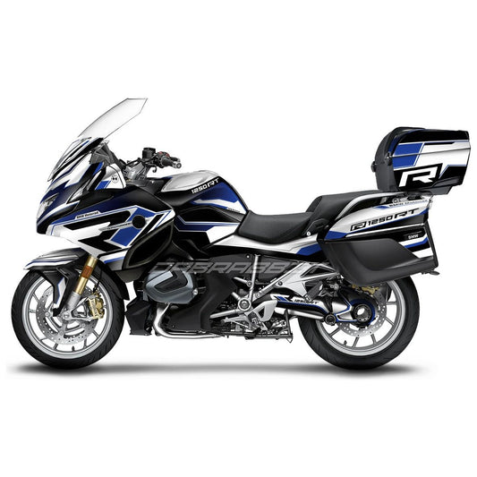 Juego de pegatinas para BMW R 1200/1250 RT en azul W