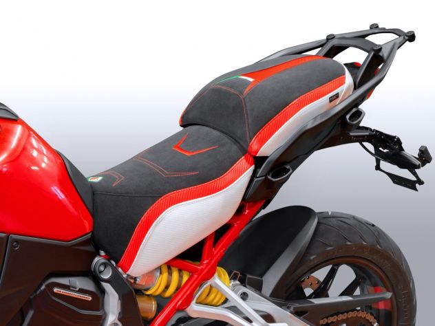 FUNDA DE ASIENTO DUCABIKE CONFORT PARA PILOTO DUCATI MULTISTRADA V4/S 2021-2024 