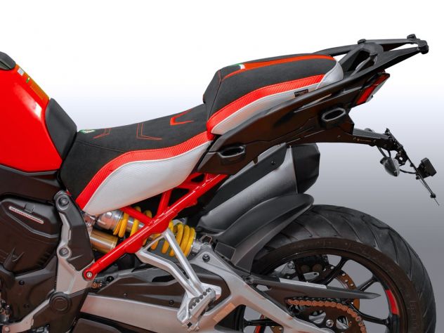 FUNDA DE ASIENTO DUCABIKE CONFORT PARA PILOTO DUCATI MULTISTRADA V4/S 2021-2024 