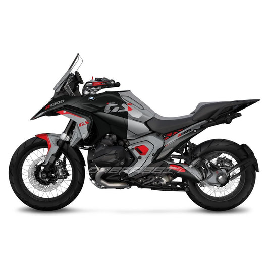 Juego de pegatinas grises para BMW R1300GS