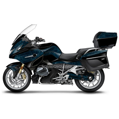 Juego de pegatinas BMW R 1200/1250 RT camuflaje azul