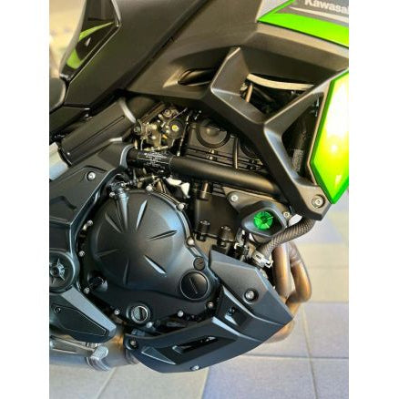 PROTECTORES DE CHASIS AMORTIGUADOS EVOTECH KAWASAKI VERSYS 650 2021-2024 