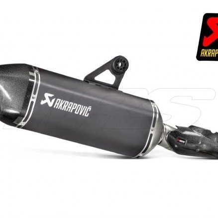 SILENCIADOR DE ESCAPE AKRAPOVIC TITANIO NEGRO BMW R 1200 GS / ADV 2017-2018 