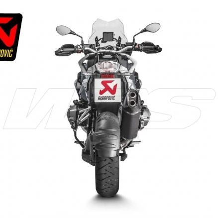 SILENCIADOR DE ESCAPE AKRAPOVIC TITANIO NEGRO BMW R 1200 GS / ADV 2017-2018 