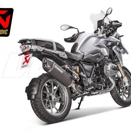SILENCIADOR DE ESCAPE AKRAPOVIC TITANIO NEGRO BMW R 1200 GS / ADV 2017-2018 