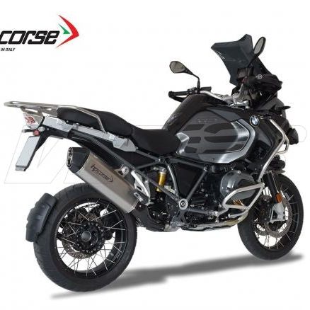 SILENCIADOR HP CORSE SPS ACERO CARBONO ESCARCHADO BMW R 1250 GS 2013-2018 
