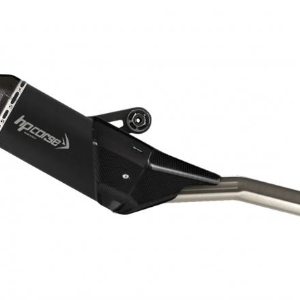 SILENCIADOR HP CORSE SPS CARBONO CORTO ACERO NEGRO HUSQVARNA NORDEN 901 2022 