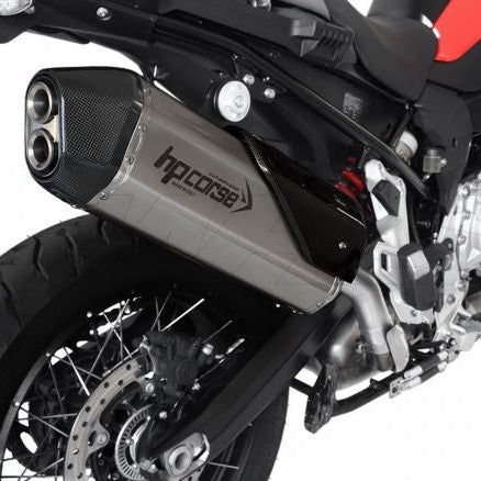 SILENCIADOR DE ESCAPE HP CORSE SPS-CARBONO TITANIO BMW F 750 GS 2018-2023 
