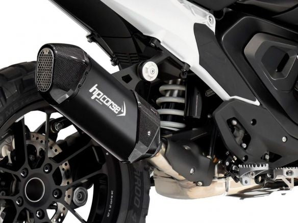 Escape HP CORSE SPS RALLY 270 de titanio negro para BMW R 1300 GS Adventure 2023-2024 