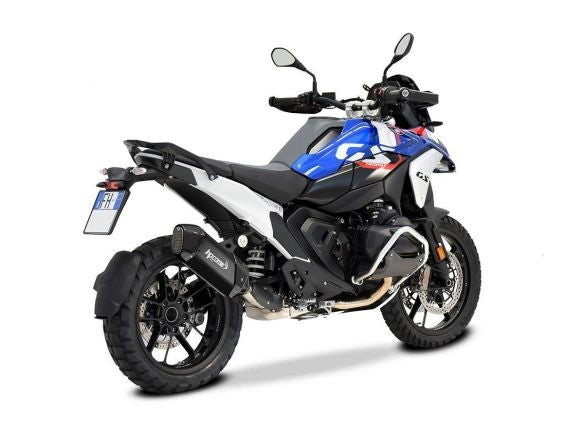 Escape HP CORSE SPS RALLY 270 de titanio negro para BMW R 1300 GS Adventure 2023-2024 