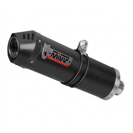 KT.024.L3C SILENCIADOR MIVV OVALADO CARBONO KTM 390 ADVENTURE 2020-2024 