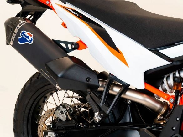 SILENCIADOR DE TITANIO NEGRO HOMOLOGADO POR TERMIGNONI KT3208040INC KTM 790 ADVENTURE 2023-2024 