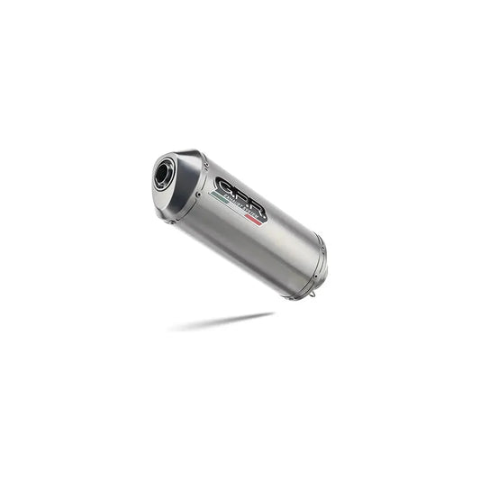 Escape GPR Satinox de acero cepillado CF Moto 700 MT 2023-2024 Racing