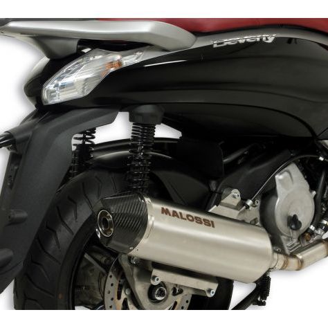 Sistema de escape MALOSSI RX para Piaggio Beverly Sport Touring 350 IE 4T LC EURO 3 - 2016