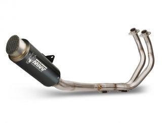 SISTEMA DE ESCAPE COMPLETO MIVV 2x1 CARBONO GP PRO YAMAHA MT-07 / FZ-07 2021-2024 