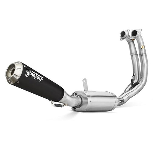 SILENCIADOR DE ESCAPE COMPLETO MIVV X-M1 ACERO NEGRO YAMAHA MT-09 / FZ-09 2013-2020