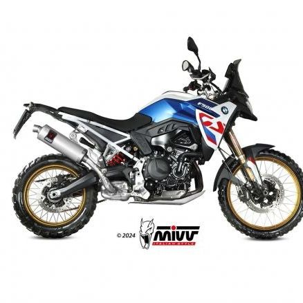 SILENCIADOR MIVV DAKAR DE ACERO INOXIDABLE BMW F 900 GS 2024 