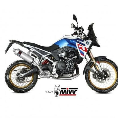 SILENCIADOR MIVV DAKAR DE ACERO INOXIDABLE BMW F 900 GS 2024 