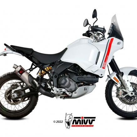 SILENCIADOR DE TITANIO MIVV DAKAR DUCATI DESERT 