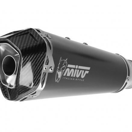 SILENCIADOR MIVV DELTA RACE ACERO NEGRO CARBONO KAWASAKI NINJA 1000 SX/TOURER 20-24
