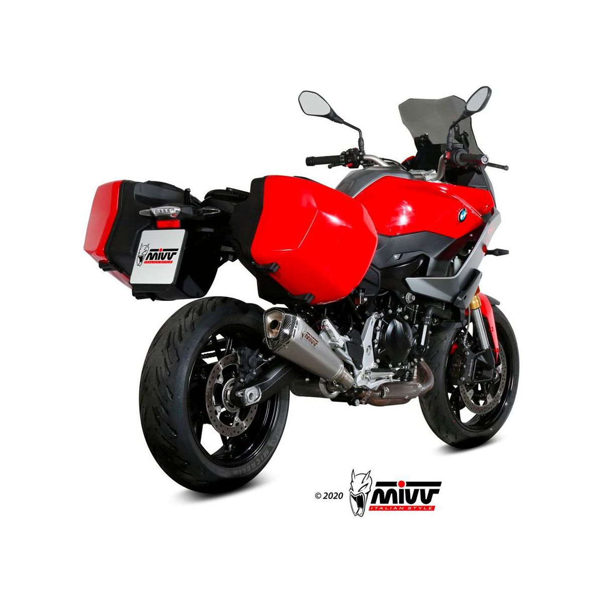 SILENCIADOR DE CARBONO MIVV DELTA RACE BMW F 900 XR 2020-2024
