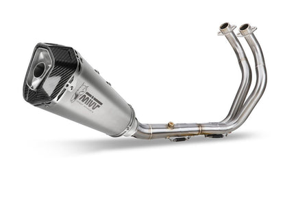 SILENCIADOR DE ESCAPE COMPLETO MIVV DELTA RACE DE ACERO YAMAHA TRACER 9 / GT 2021-2023