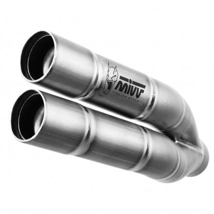 SILENCIADOR DOBLE MIVV DE ACERO INOXIDABLE DUCATI MULTISTRADA V2/S 2022-2024 