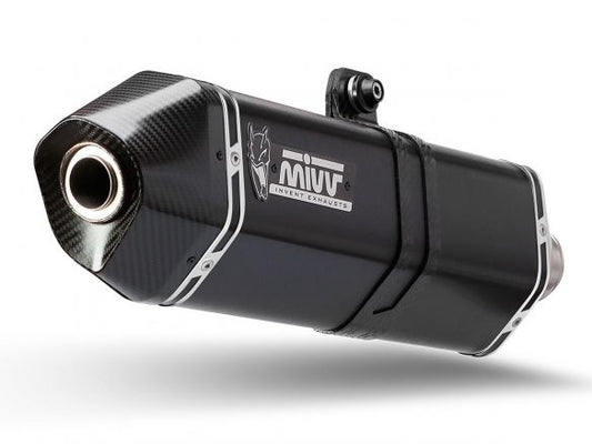 SILENCIADOR MIVV SPORT SPEED EDGE ACERO NEGRO KTM 890 ADVENTURE / R 2020-2024 