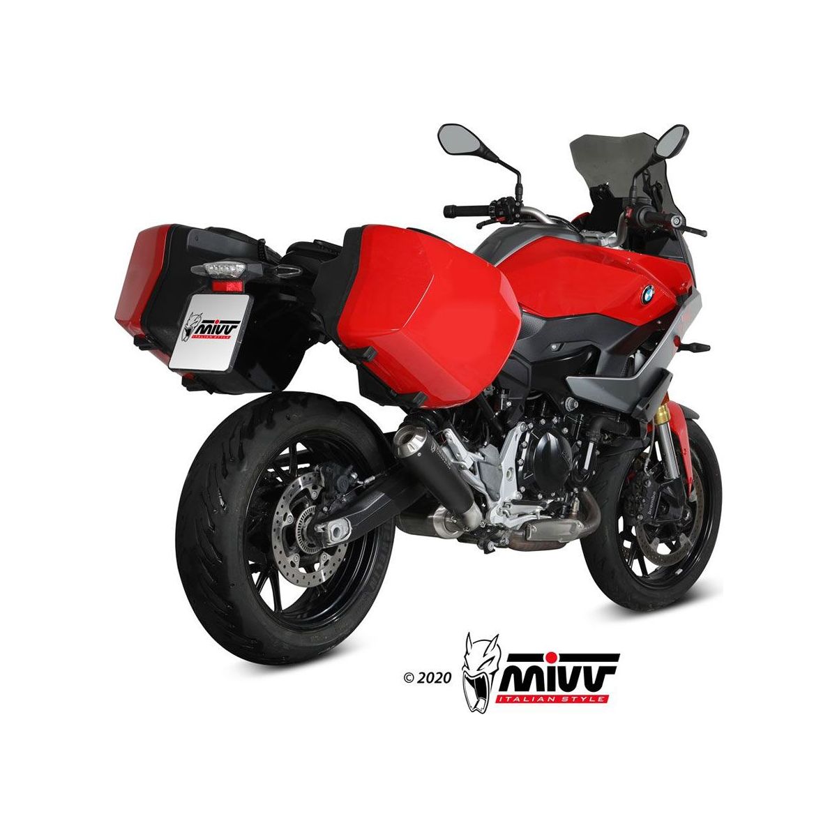 SILENCIADOR MIVV NEGRO BMW F 900 XR 2020-2024