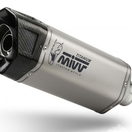 SILENCIADOR DE TITANIO MIVV SR-1 TRIUMPH SPEED TRIPLE 1200 RR/RS 2021-2024