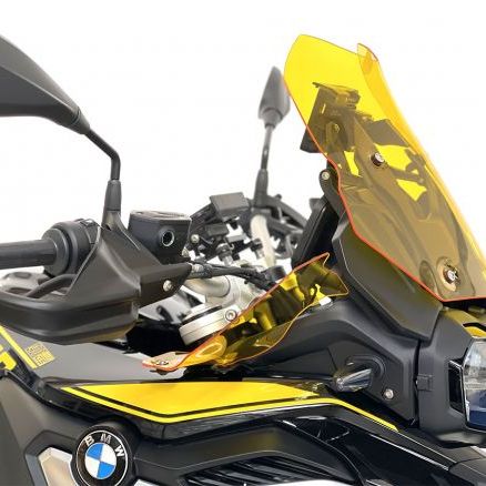 PAR DE DEFLECTORES SOBREDIMENSIONADOS WRS AMARILLO BMW R 1200 GS ADVENTURE 2013-2018 