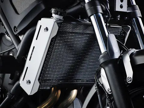 Cubierta del radiador negra Evotech Performance Yamaha MT-07 '13-'17